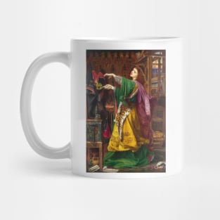 Morgan-Le-Fay by Frederick Sandys Mug